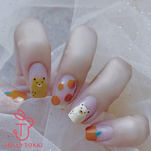 Load image into Gallery viewer, Orange Kuma Jolly Tokki
